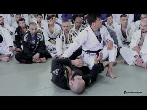 Estratégia e Passagem de guarda de Rubens Charles Cobrinha em seminário na Alliance Juventus BJJ