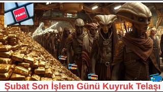 Şubat Altın Gümüş Rekor Kapanışları Daha Sadece Buzdağının Görünen Kısmı mı ?  Banka Hisseleri Göçtü