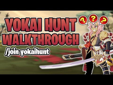 Yokai Hunt Quest Walkthrough /join yokaihunt - AQW