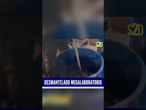 🟥  Fue desmantelado un megalaboratorio  en zona rural de Cúcuta, Norte de Santander.