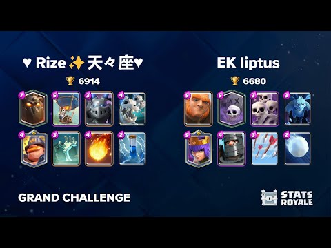 ♥️ Rize✨天々座♥️ vs EK liptus [GRAND CHALLENGE]