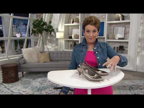 Clarks Collection Leather Pumps - Linvale Loop on QVC