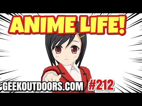 Anime Life! God Eater Review Geekoutdoors.com EP212