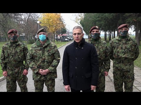 Izjava ministra Stefanovića nakon obilaska 72. brigade za specijalne operacije