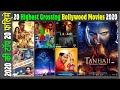 Top 20 Bollywood Movies of 2020 | Hit or Flop | 2020 की टॉप 20 फिल्में | Film Box Office Collect