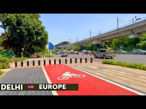 Delhi - Mega Project turning Delhi into a Mega City | Europe City Roads in Delhi - Have a Look!