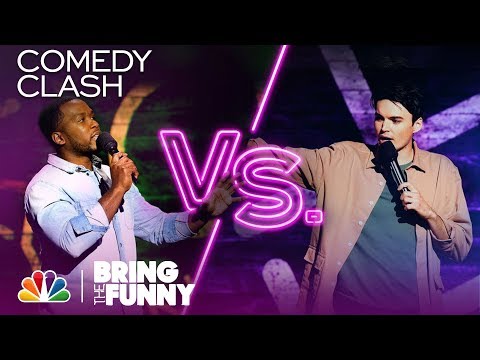 Stand-Up Comic Michael Longfellow Performs in the Comedy Clash Round - Bring The Funny