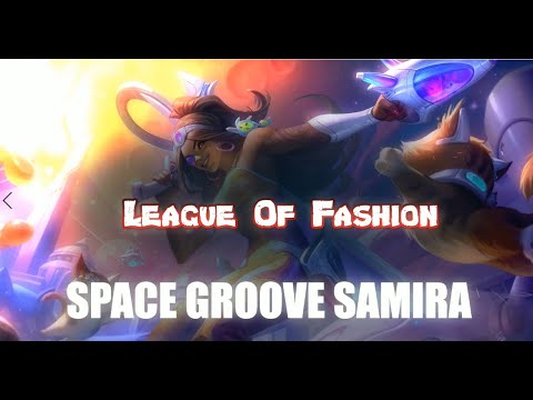 Space Groove Samira Skin Spotlight League of Legends