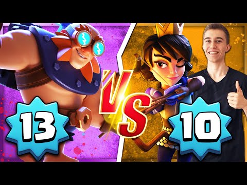 MAKE LEVEL 13’s CRY with LEVEL 10 CARDS! ORIGINAL LOG BAIT — Clash Royale