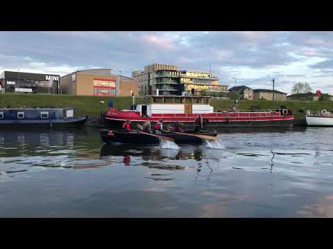 Under 14 rowing practice