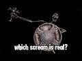 Which Scream Is Real Skeleton Shield Meme