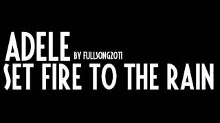Download lagu 'Set Fire to the Rain' - Adele ( Video Music) HD 2011 mp3