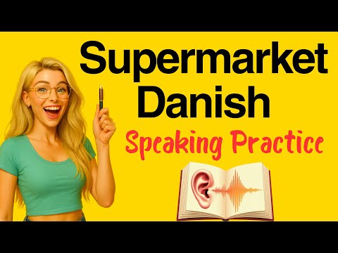 Grocery Shopping in Danish | Learn Danish Conversation