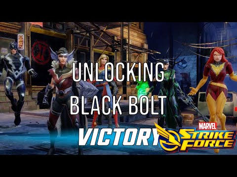 Unlocking Black Bolt - Marvel Strike Force
