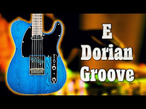 E Dorian Sky Blue Dream Groove Backing Track ☮