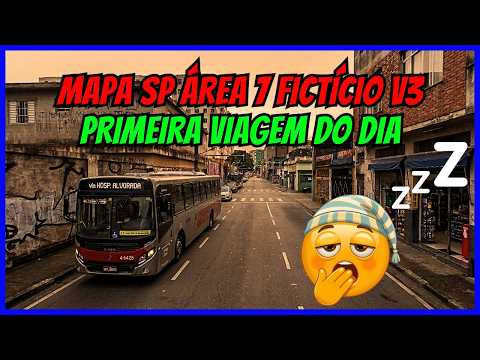 🔴Gameplay Mapa SP Área 7 Fictício V3 Linha 716R-10 | Proton Bus Simulator | PBSU | Mods
