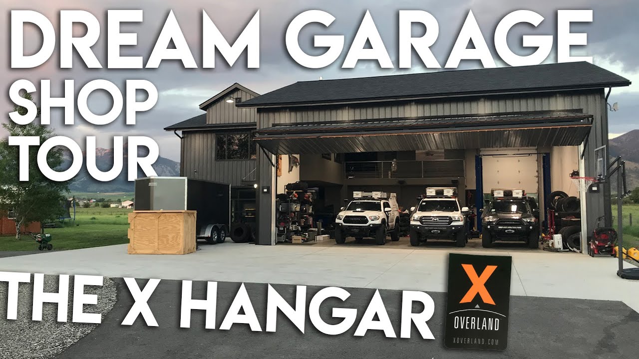 Expedition Overland's X Hangar Tour - DREAM Garage / Shop / Office / HQ