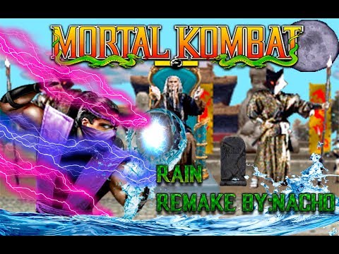 Mortal Kombat 1 "Remake" -Very Hard 8- Rain Walkthrough 2018