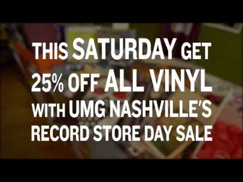 UMG Nashville Record Store Day 2017