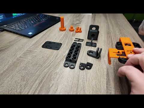 3D-Druck: Mechanical Phone Holder Desk Mounted Stand Arm