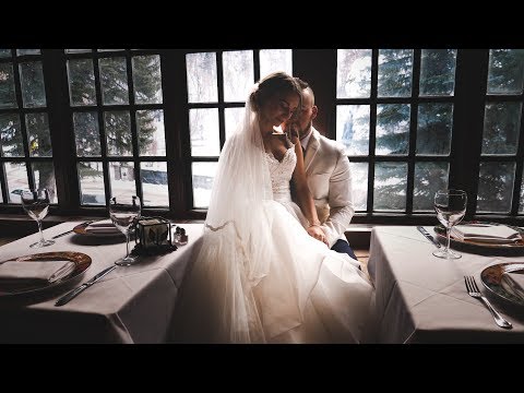 Hayden's First Look at Laura in her Wedding Dress