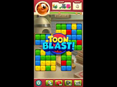 Toon Blast 2716 ??!! 🌛 🌞 🌜