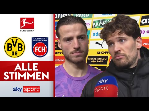 ALLE STIMMEN | Borussia Dortmund - 1. FC Heidenheim 1846 | Bundesliga Interviews 2025/26
