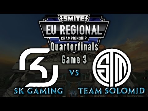 EU Regional Championship - Day 1 (Qtrs) - SK Gaming vs. Team Solomid (Game 3)