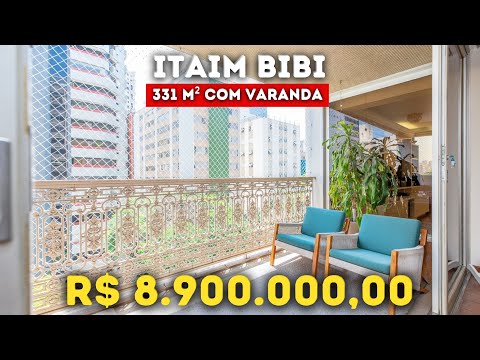 R$8.900.000,00 - POR DENTRO DE UM APARTAMENTO DE 331 m² NO ITAIM BIBI