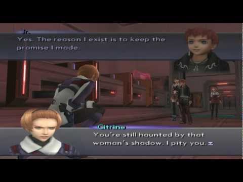Xenosaga III HD Cutscene 250 - Rubedo and Citrine (Durandal) - ENGLISH - REGULAR MODE
