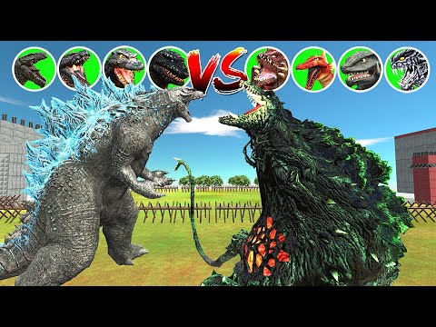 Kaiju Tournament 1VS1: Team Legendary Godzilla VS Team Biollante [ARBS]
