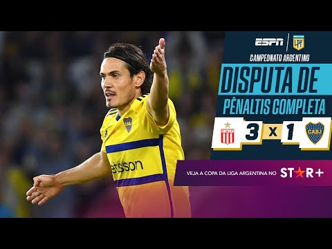 ESTUDIANTES 3 X 1 BOCA JUNIORS - DISPUTA DE PÊNALTIS COMPLETA | SEMI COPA DA LIGA ARGENTINA 2024