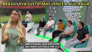 DEBATE: Brasil vira sobre a Austrália em jogo de seis gols e vence amistoso em Brisbane