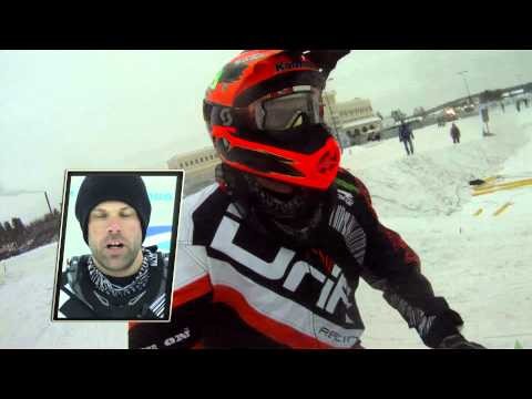 Snowcross FIM World Championship - On Board Camera - Finland
