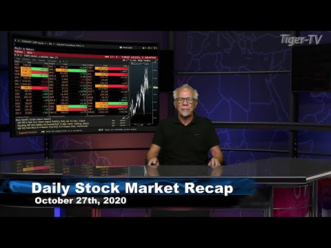 October 27th, Daily Stock Market Recap with Tom O'Brien - 2020