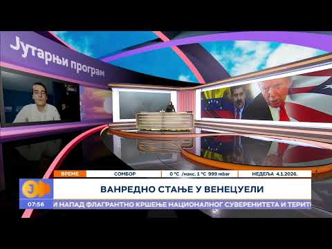 SAD "upravljaće Venecuelom" i eksplotisaće naftu I RTS Jutarnji program