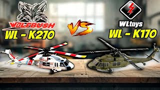 WLTOYS XKS K-Series BlackHawk & SeaHawk RC Helicopters UNDER $100
