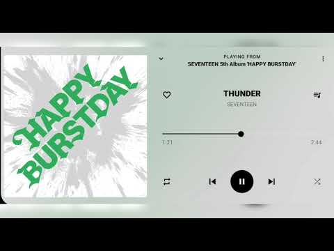SEVENTEEN (세븐틴) - THUNDER [Audio]
