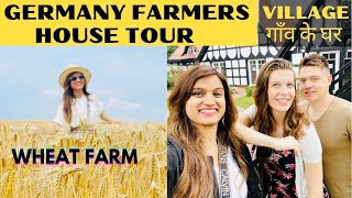 Farmers House Tour Germany|My German friends Wheat farm and Village house Tour|Life in Germany 🇩🇪