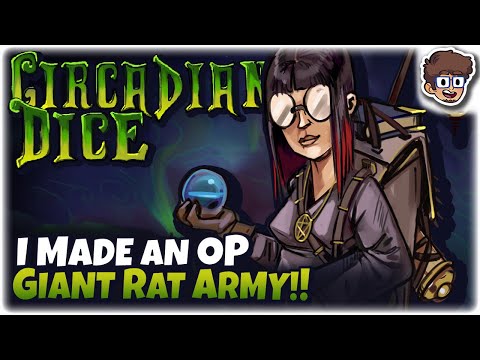 I Made an OP Giant Rat Army! | Dicebuilder Roguelike! | Circadian Dice