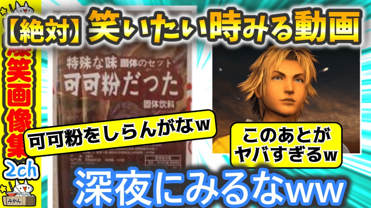 【このあとやばいｗ】深夜に見たら寝られない爆笑画像【2ch】