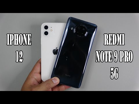 iPhone 12 vs Xiaomi Redmi Note 9 Pro 5G | SpeedTest and Camera comparison