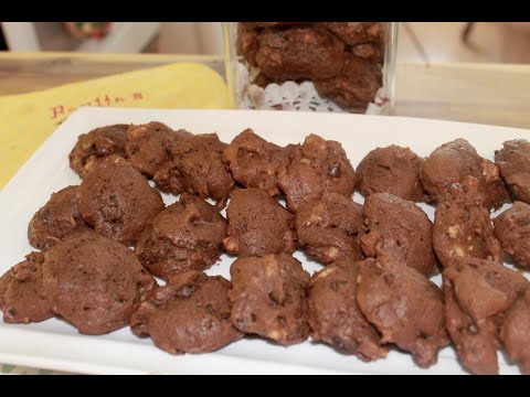 Chocolate Walnut Cookies - Bonita's Kitchen
