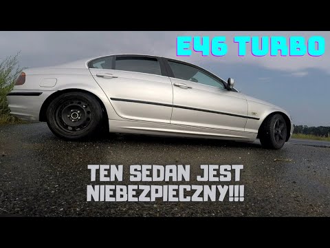 Pov Bmw e46 m54b25 turbo stage 1 gt28 0.5bar/ soft turbo /na tych oponach można się zabić.