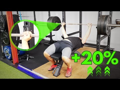 barbell bench press - medium grip