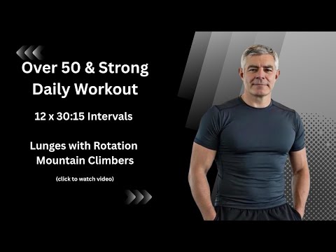 Over 50 & Strong Daily Workout W2D4