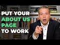 How To Write An About Us Page That Makes You Money
