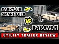 Carry On Fold Down Side Vs Karavan Trailers