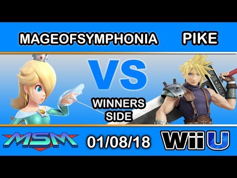 MSM 128 - LG | MageofSymphonia (Rosalina) Vs. 2S | Pike (Cloud) Winners Side - Smash 4c