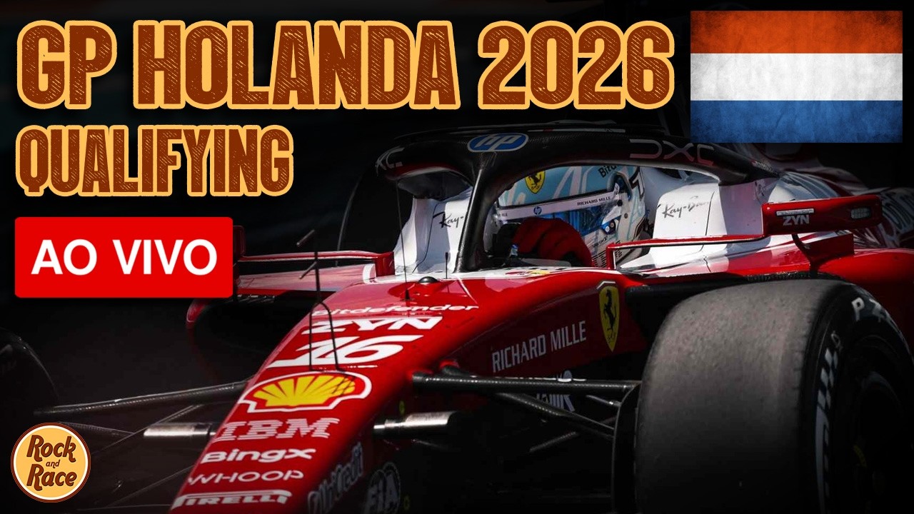 GP HOLANDA 2026 - QUALIFYING - AO VIVO - Análise e comentários em tempo real